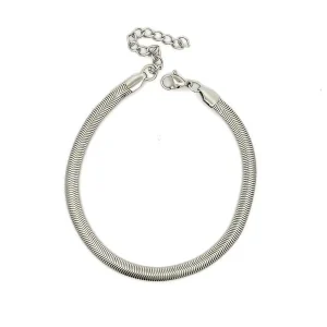 TORNOZELEIRA LACRAIA INOX 22cm + 4cm Ext