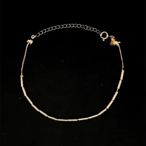 PULSEIRA CANUTILHO FOLHEADO 17cm + 5cm