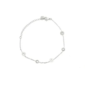 PULSEIRA ALGARISMO ROMANO INOX 17cm + 5cm Ext