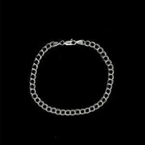 PULSEIRA ELOS DE PRATA 18,5cm/4,2mm