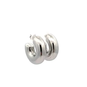 BRINCO ARGOLA ABERTA TUBO INOX 32mm