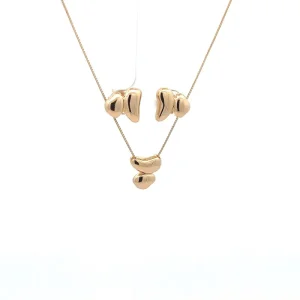 CONJUNTO ORGANICO LISO FOLHEADO 45cm/11mm