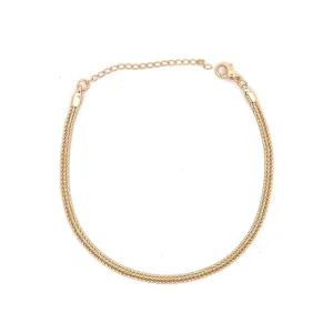 PULSEIRA PALMEIRINHA FOLHEADO 17cm + 3cm Ext