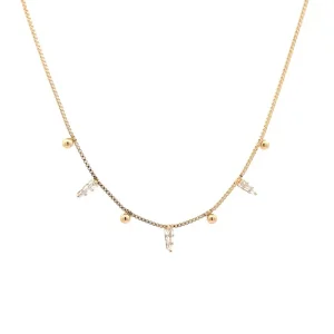GARGANTILHA CHOKER CRISTAIS FOLHEADO 37cm + 5cm Ext