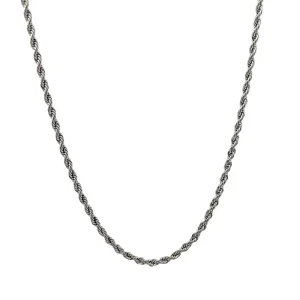 CORRENTE CORDAO BAIANO INOX 45cm/2mm