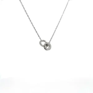 GARGANTILHA PG ROMANO INOX 40cm + 5cm Ext