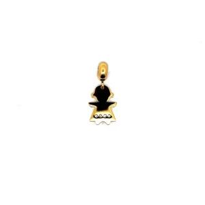 BERLOQUE MENINA INOX GOLD