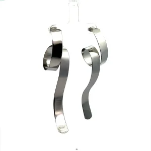 BRINCO CHAPA TORTA INOX 8cm ALT