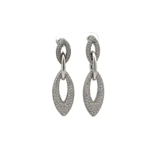 BRINCO PENDURICALHO CRAVEADO DE RODIO 13mm
