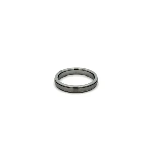 ANEL TUNGSTENIO LISO MASCULINO INOX