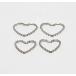 DUO DE PIERCING INOX 8 e 10mm