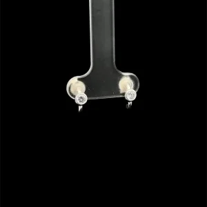 BRINCO C/ PONTO DE LUZ DE PRATA 10mm