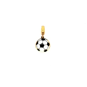 BERLOQUE BOLA DE FUTEBOL INOX GOLD