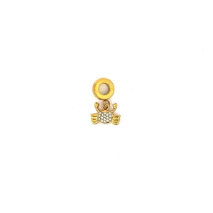 BERLOQUE CARANGUEIJO CRAVEJADO INOX GOLD