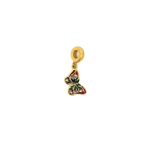 BERLOQUE BORBOLETA INOX GOLD