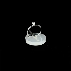 ANEL SOLITARIO DE PRATA 3mm