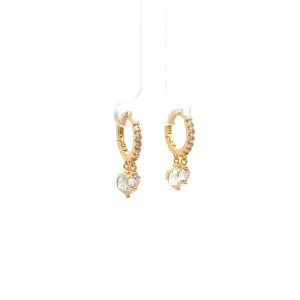 BRINCO ARGOLA CLICK 15mm C ZIRCONIA E PINGEN. PONTO  LUZ 5 e8mm