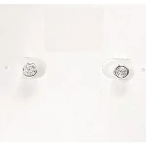 BRINCO PONTO DE LUZ DE PRATA 4mm