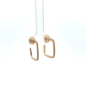 BRINCO ARGOLA CRAVEJADA ABERTA FOLHEADO 20mm