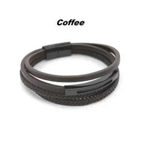 PULSEIRA COURO MASCULINO