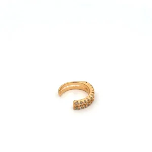 PIERCING FAKE CRAVEJADO FOLHEADO 14mm