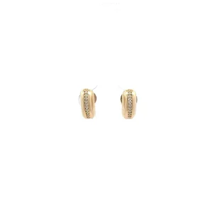 BRINCO C/ FILETE CRISTAIS FOLHEADO 6mm