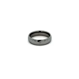 ANEL TUNGSTENIO DIAMANTADO MASCULINO INOX