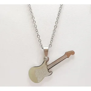 GARGANTILHA GUITARRA INOX 35mm/50cm