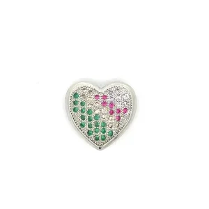 PINGENTE P/ PULSEIRA CINTA DE RODIO