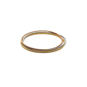PULSEIRA CORDA DE VIOLAO TRES CORES INOX 18cm