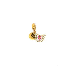 BERLOQUE BORBOLETA INOX GOLD