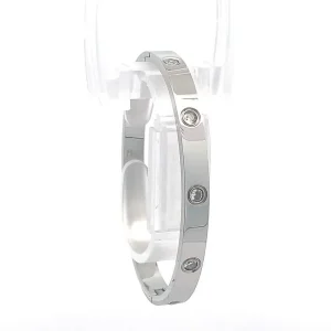 PULSEIRA BRACELETE C/ CRISTAIS INOX 64mm