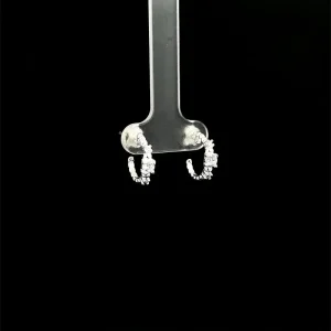 BRINCO ARGOLA ABERTA DE PRATA 13mm