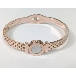 PULSEIRA DE ACO INOX ROSE