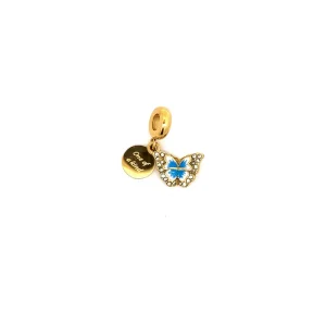 BERLOQUE BORBOLETA INOX GOLD