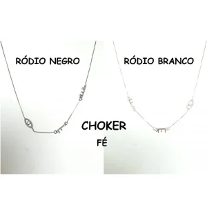 CHOKER FE BANHADO A RODIO