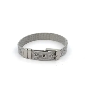 PULSEIRA CINTA P/ PINGENTES INOX 21cm/10mm