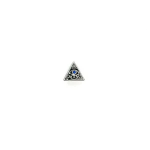 BERLOQUE TRIANGULO OLHO GREGO INOX