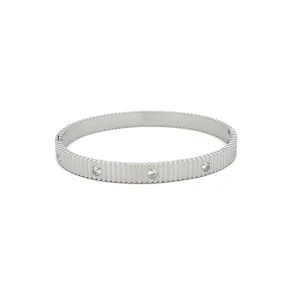 PULSEIRA BRACELETE CRISTAIS INOX
