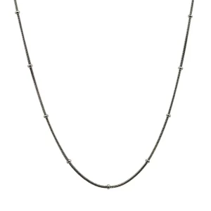 CORRENTE C/ BOLINHAS INOX 45cm