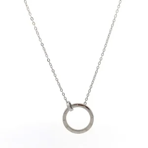 GARGANTILHA ARO ROMANO INOX 45cm + 5cm Ext