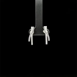 BRINCO PALITO/CRAVEJADO DE PRATA 5,4mm