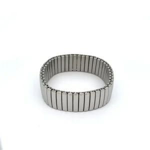 PULSEIRA BRACELETE MOLA INOX 17cm