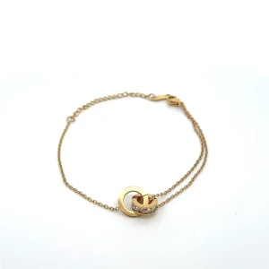 PULSEIRA C PG ROMANO INOX GOLD 16cm + 5cm Ext