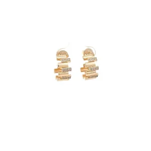 BRINCO ARGOLA ABERTA LISA/CRAVEJEADO FOLHEADO 16mm