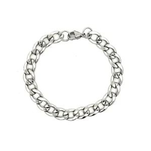 PULSEIRA GRUMET INOX MASCULINO 22cm/9mm