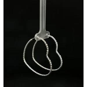 BRINCO ARGOLA CORACAO TORCIDO DE PRATA 40mm
