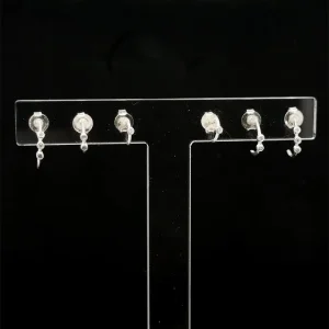 TRIO DE BRINCOS ARGOLA DE PRATA 7, 8 e 10mm