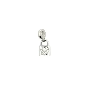 BERLOQUE CADEADO CORACAO INOX