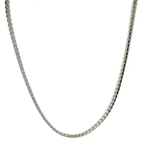 CORRENTE GRUMET SNAKE CHAPADA INOX 60cm/3mm